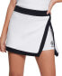 Фото #1 товара Women's Harper Colorblocked Logo Side-Slit Mini Skirt
