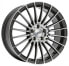 Axxion AX5 daytona grau hochglanzpoliert 8x18 ET45 - LK5/108 ML72.6