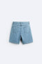 LIGHTWEIGHT DENIM BERMUDA SHORTS