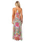 ფოტო #3 პროდუქტის Women's Scoop neck T-back Maxi Dress