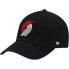 Фото #2 товара '47 Men's Black Portland Trail Blazers Team Clean Up Adjustable Hat