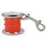 TECNOMAR Stainless Steel Finger Spool With Double End Clip