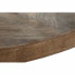 Фото #4 товара Обеденный стол DKD Home Decor Чёрный Натуральный Металл древесина акации 101 x 101 x 79 cm 100 x 100 x 76 cm