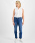 ფოტო #1 პროდუქტის Petite Mid Rise Slim Leg Jeans, Created for Macy's