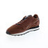 Фото #4 товара Reebok Classic Leather Mens Brown Suede Lace Up Lifestyle Sneakers Shoes