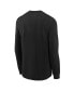 ფოტო #2 პროდუქტის Big Boys Black Distressed San Antonio Spurs 2023/24 City Edition Max90 Long Sleeve T-shirt