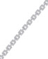 ფოტო #2 პროდუქტის Diamond Accent Panther Link Bracelet in Silver Plate or Gold Plate