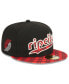 Фото #1 товара Men's Black Portland Trail Blazers 2023/24 City Edition 59FIFTY Fitted Hat