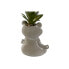 Фото #2 товара Декоративное растение Home ESPRIT полиэтилен Цемент Лягушка 7,5 x 5 x 11 cm (3 штук)