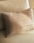 Raised lines cushion cover