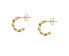 Фото #3 товара Original gold-plated earrings rings Incontri SAUQ07