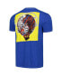 ფოტო #3 პროდუქტის Men's Blue Distressed A Tribe Called Quest Washed Graphic T-shirt