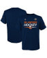ფოტო #1 პროდუქტის Big Boys Navy New York Islanders 2024 NHL Stadium Series Locker Room T-shirt