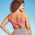 Lands' End Women's UPF 50 Geo Print Underwire Twist-Front Bikini Top -