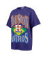 Women's Navy Houston Astros Flashing Lights Boyfriend T-Shirt