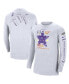 Фото #2 товара Men's White 2023 NBA All-Star Game Courtside Max 90 Long Sleeve T-shirt