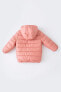 Фото #6 товара Куртка для малышей defacto Девочка Водоотталкивающая с капюшоном Изоляционная polar с подкладкой Монт