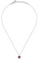 Romantic silver necklace Tesori SAVB04 (chain, pendant)