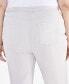 Фото #8 товара Plus Size High Rise Natural Straight-Leg Pants, Created for Macy's