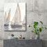Фото #2 товара Plein Air Sailboats I Gallery-Wrapped Canvas Wall Art - 18" x 24"