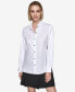 ფოტო #1 პროდუქტის Women's Ruffle-Collar Shirt