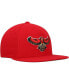 ფოტო #3 პროდუქტის Men's Red Atlanta Hawks Hardwood Classics Team Ground 2.0 Snapback Hat