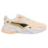 Puma XRay Millenium Shine Lace Up Womens Size 5.5 M Sneakers Casual Shoes 38495 Beige, Gold, Orange - фото #1