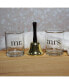 Фото #7 товара Mr and Mrs Rocks Glasses and Hand Bell Set, 3 Pieces