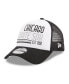 Фото #1 товара Men's White, Black Chicago White Sox Stacked A-Frame Trucker 9FORTY Adjustable Hat