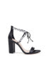 Фото #2 товара Women's Thamar Rhinestone Tie Detail Block Heel Evening Sandals