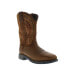 Фото #2 товара Rocky Rugged Trail Steel Toe Waterproof RKW0369 Mens Brown Wide Western Boots 7