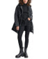 ფოტო #1 პროდუქტის Women's Hooded Toggle Quilted Coat