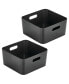 Фото #3 товара Metal Kitchen Storage Container Bin, Handles, 2 Pack