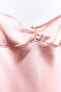 Фото #5 товара Платье в бельевом стиле из сатина ZARA