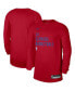 Фото #2 товара Men's and Women's Red LA Clippers 2023 Legend On-Court Practice long sleeve