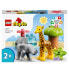 Детям LEGO Duplo 10971 Африканская живность - конструктор с слоном и жирафом, плеймат, 2+ лет