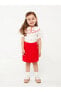 Фото #3 товара Костюм для малышей LC WAIKIKI Гомнюк и юбка с вышивкой Bebe Yaka Nakış Detaylı 2-х предметный набор