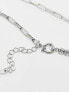 Фото #7 товара Image Gang box stainless steel chain with crystal detail