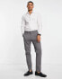 Selected Homme slim suit trousers in grey