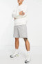 Sportswear Clup Fleece Jersey Standart Fit Kesim Gri Erkek Spor Şort