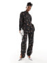 AllSaints Louisa Tanana satin shirt in floral black 36 - фото #5