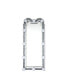 Noralie Accent Floor Mirror In Mirrored & Faux Diamonds