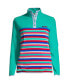 ფოტო #3 პროდუქტის Petite Heritage Fleece Snap Neck Pullover