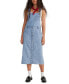 Фото #1 товара Women's Tico Cotton Button-Front Overalls Dress