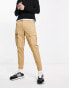 Jack & Jones Intelligence tapered cargo trouser in beige