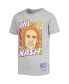 Big Boys Steve Nash Gray Phoenix Suns Hardwood Classics King of the Court Player T-shirt