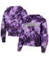 Women's Purple Los Angeles Lakers Galaxy Sublimated Windbreaker Pullover Full-Zip Hoodie Jacket