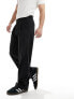 Фото #7 товара Jack & Jones wide leg pleat front smart trouser in black