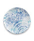 Фото #2 товара Coastal Scallops 6-Piece Salad Plate Set, 8.5"