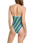 Tropic Of C X Splits59 Cosmo One-Piece Women's Blue S